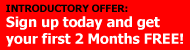 Introductory Offer: Get 2 Months Free